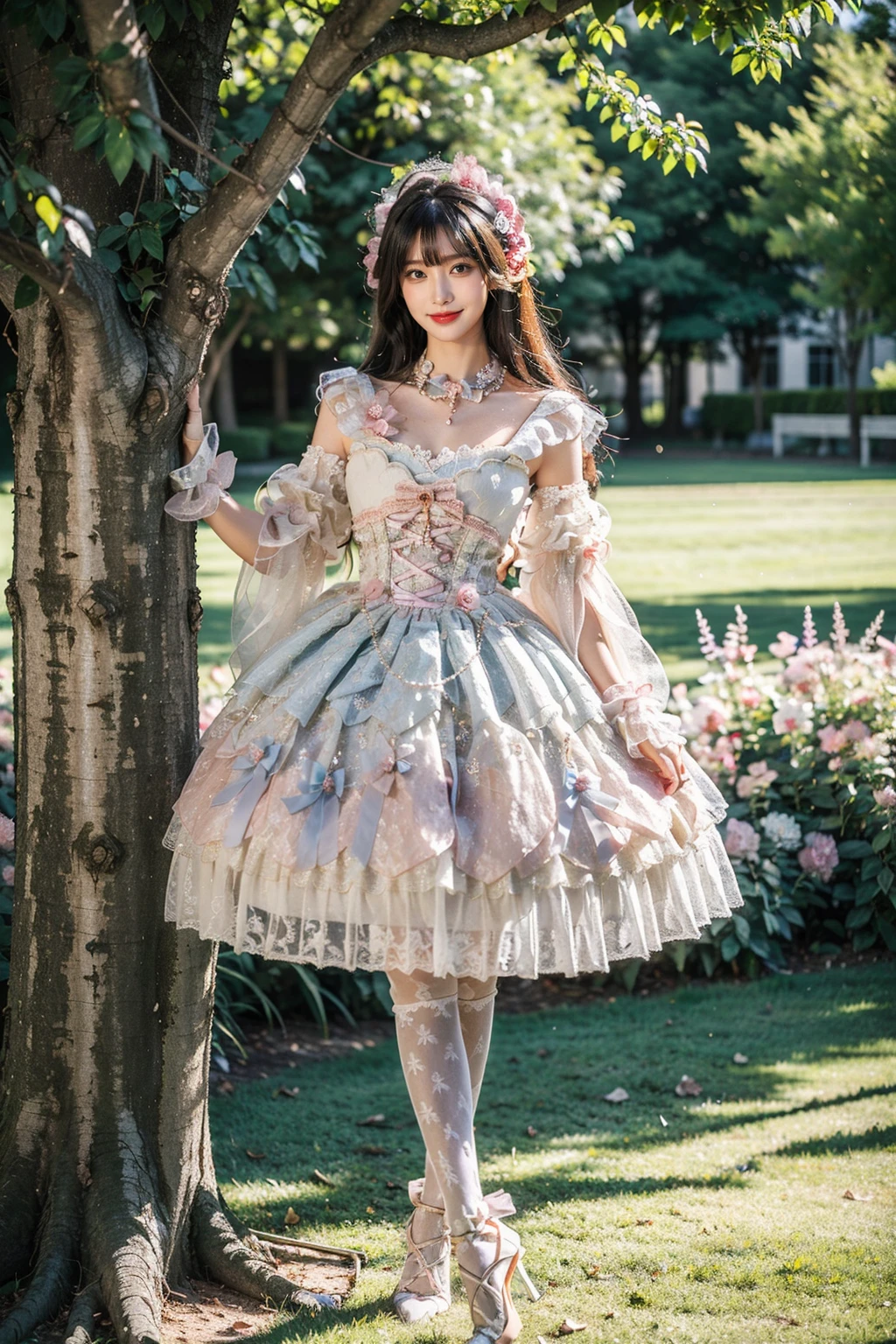 [SD 1.5] Modern Victorian fashion dress | 洛丽塔裙子 | ロリータ ドレス Vol.1 preview 2