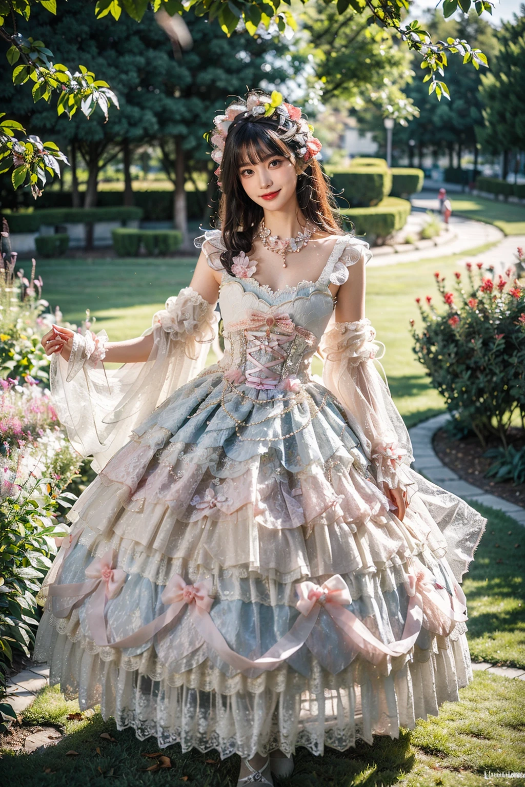 [SD 1.5] Modern Victorian fashion dress | 洛丽塔裙子 | ロリータ ドレス Vol.1 preview 5