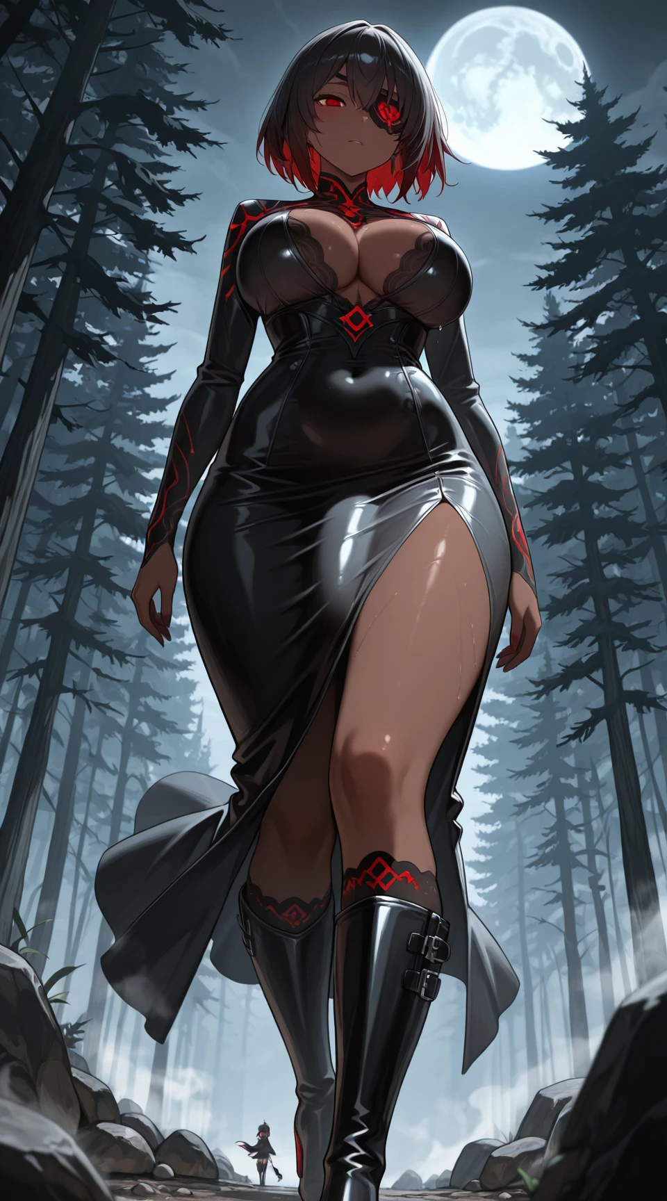 Futanari Down Bulge(IL+ Pony) preview 1