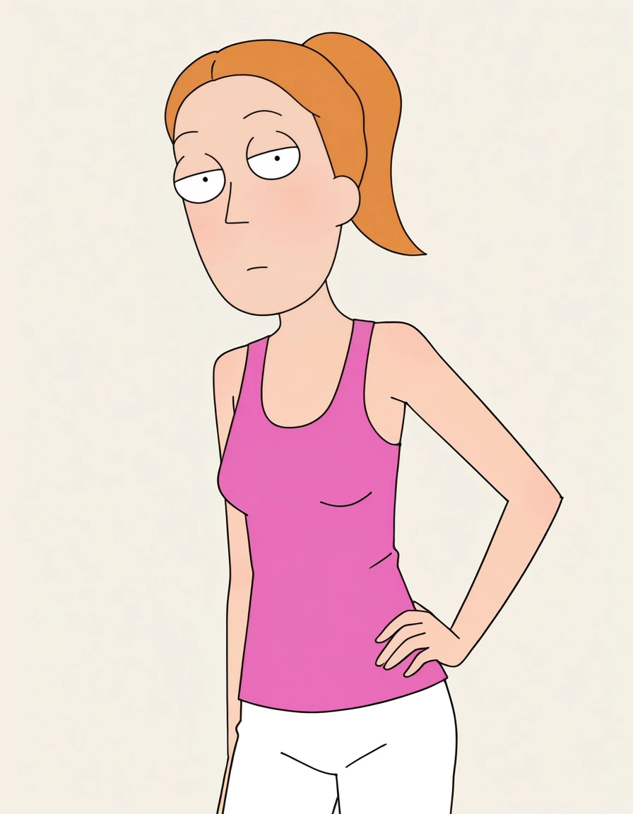 Summer Smith (Rick&Morty) Pony +Illustrious + SD1.5 preview 2