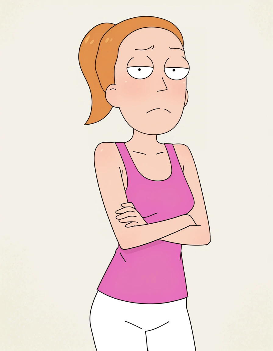 Summer Smith (Rick&Morty) Pony +Illustrious + SD1.5 preview 3