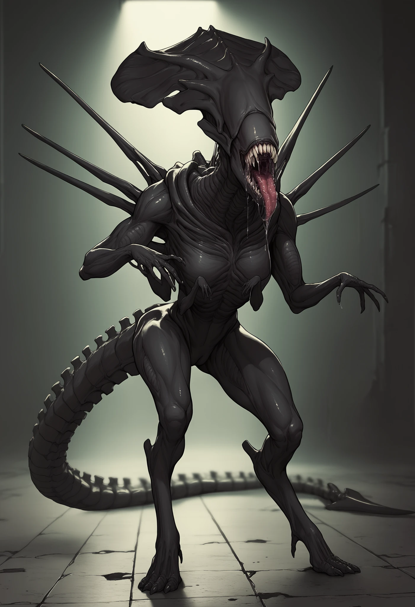 Xenomorph Queen - Aliens (1986) [IL/Pony] preview 2