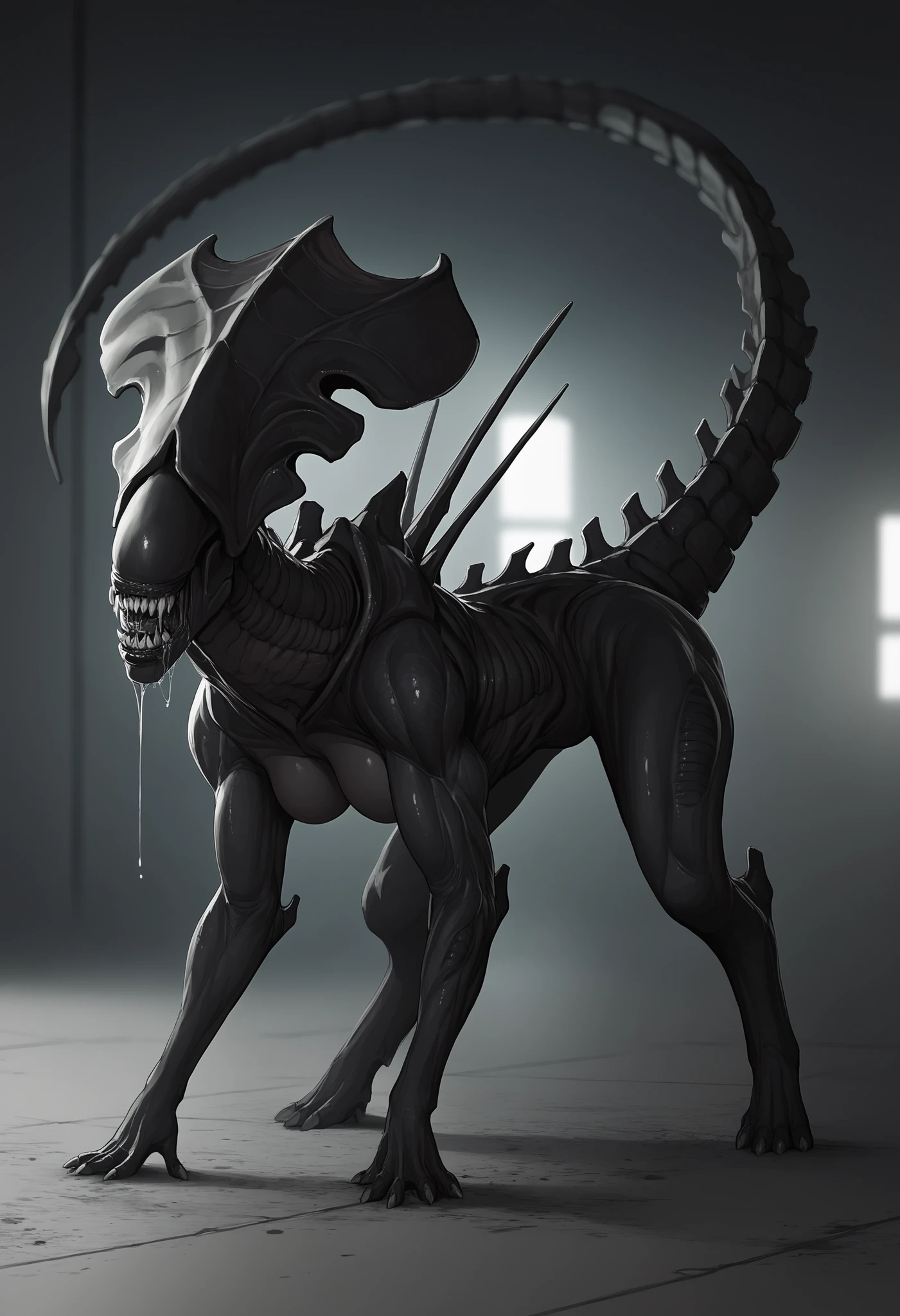 Xenomorph Queen - Aliens (1986) [IL/Pony] preview 3