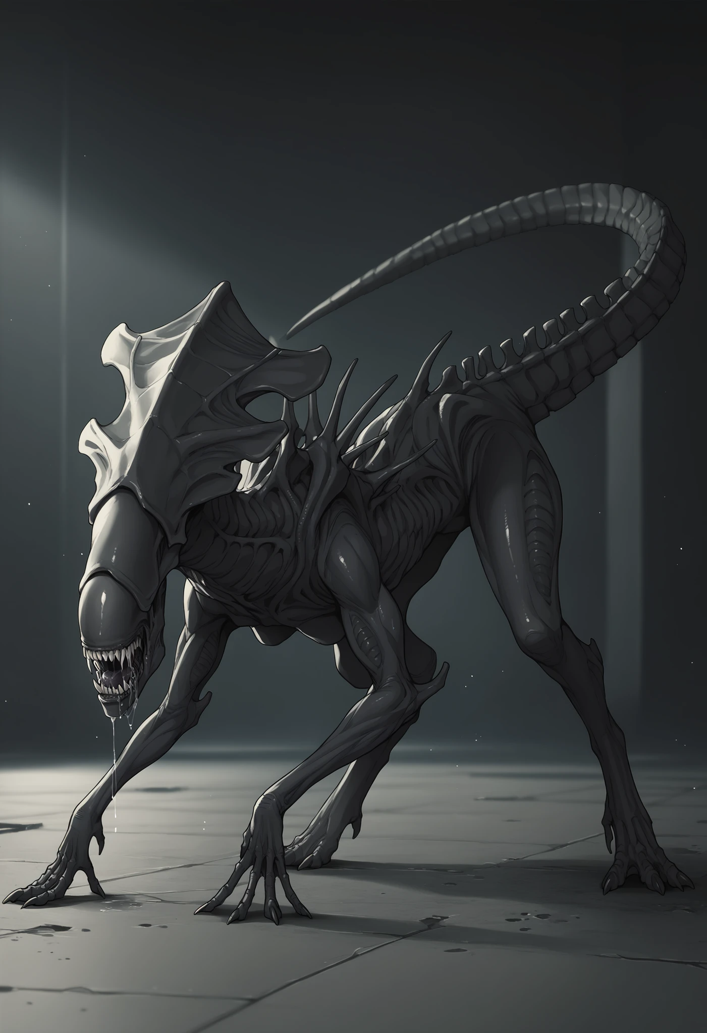 Xenomorph Queen - Aliens (1986) [IL/Pony] preview 4