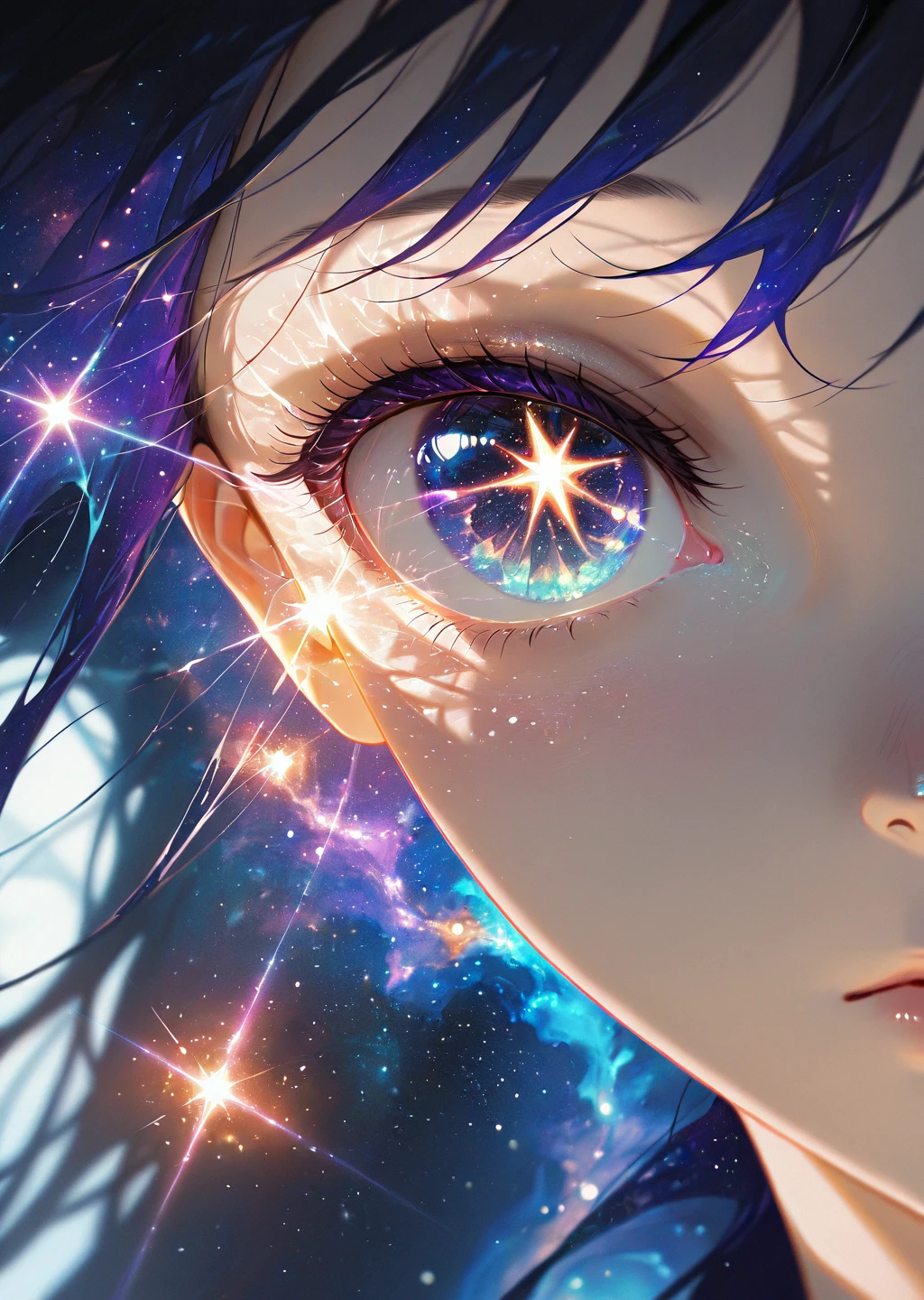 Eye detail LoRA [Illustrious+FLUX] preview 1