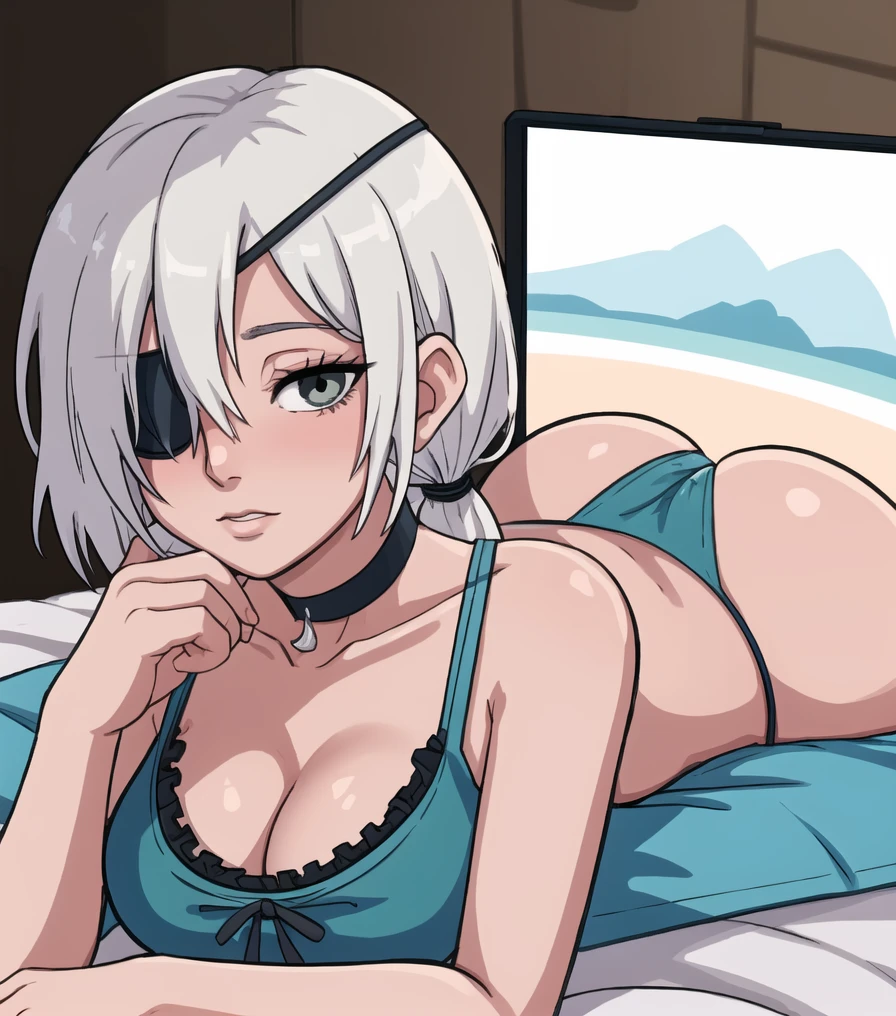 Ass front view - Lying on stomach pose | Updated to SDXL Illustrious preview 4