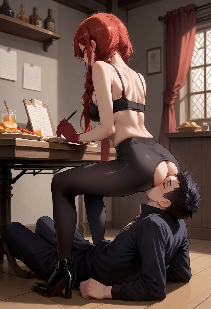 Ignore Facesitting (Human Chair \ Human Furniture) Femdom preview 3