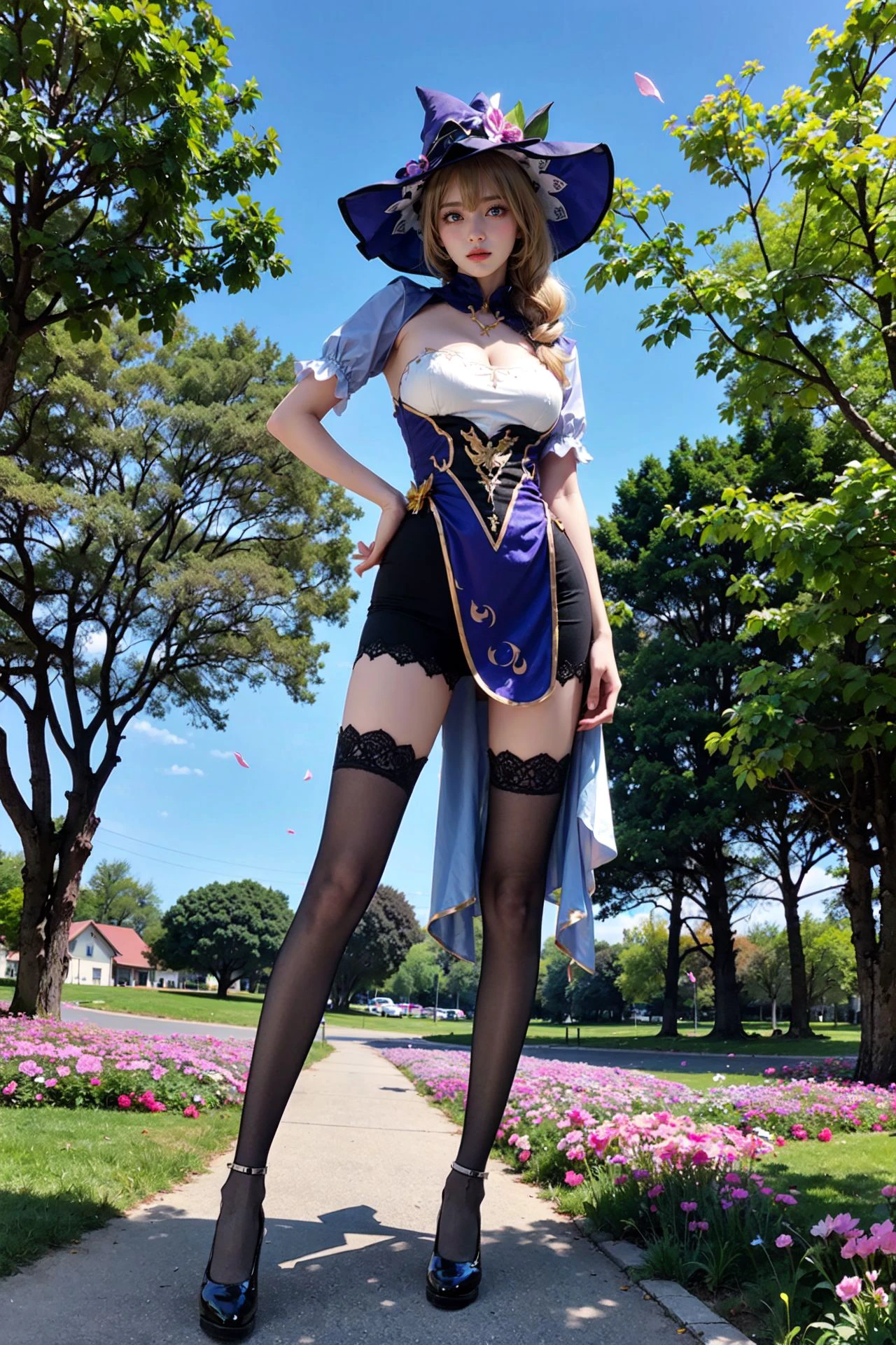 【Realistic & Anime】Genshin Impact AI Cosplayers Collection 原神 AI Coser合集 preview 5