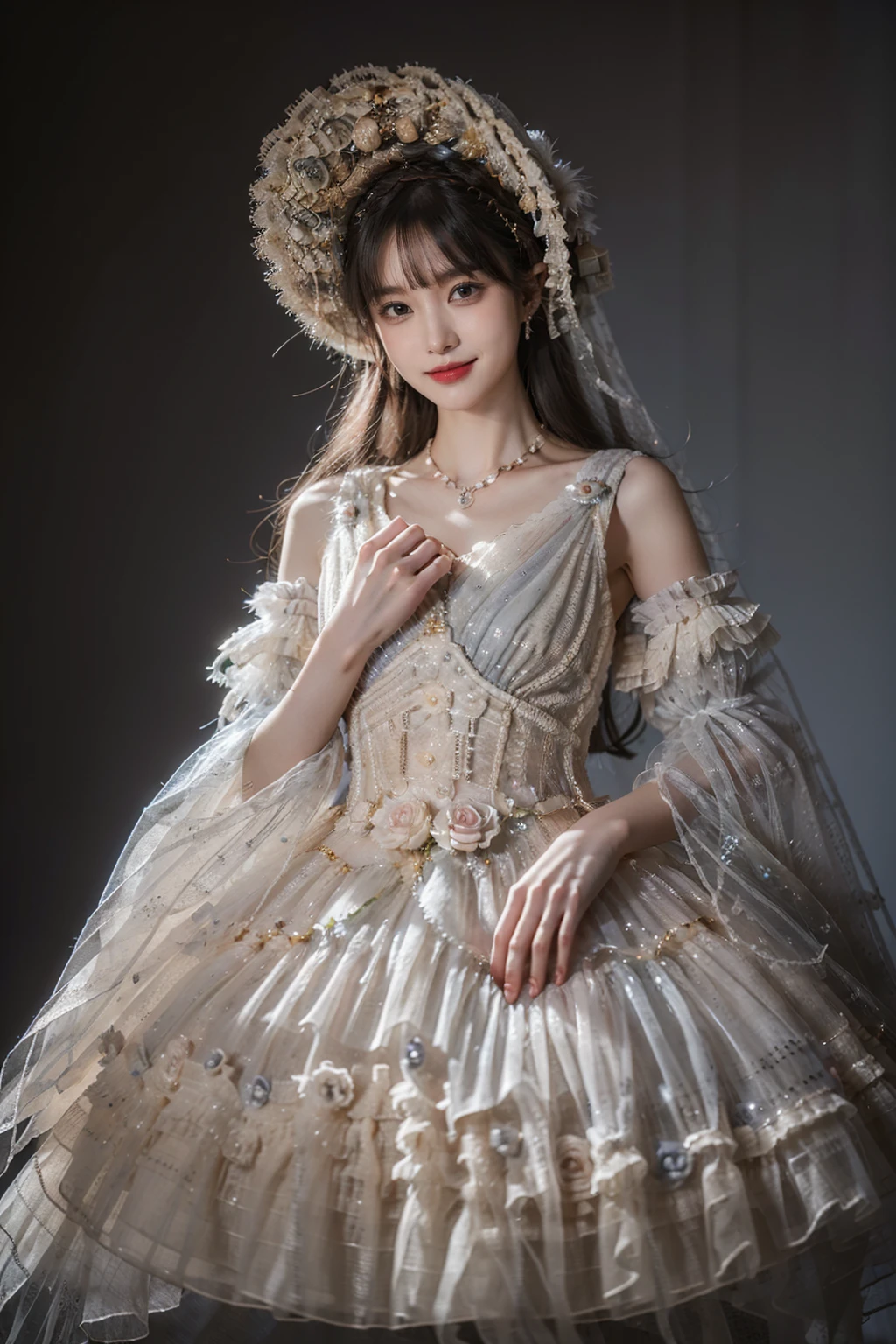 [SD 1.5] Modern Victorian fashion dress | 洛丽塔裙子 | ロリータ ドレス Vol.1 preview 1