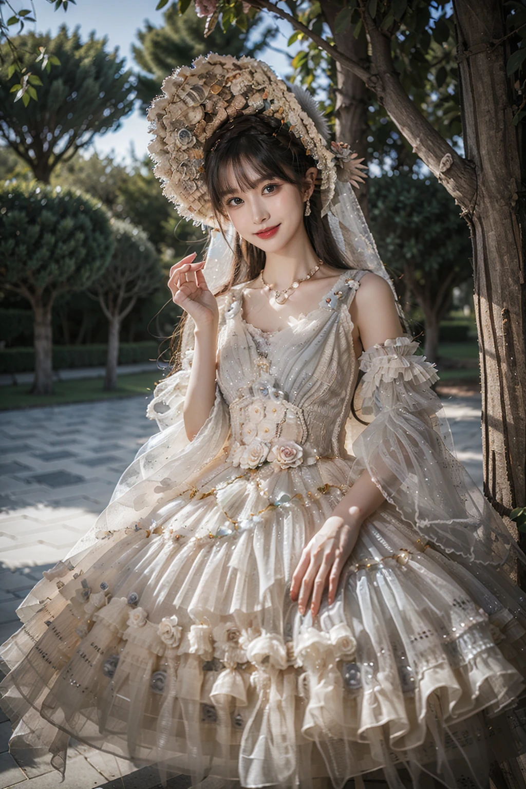 [SD 1.5] Modern Victorian fashion dress | 洛丽塔裙子 | ロリータ ドレス Vol.1 preview 2