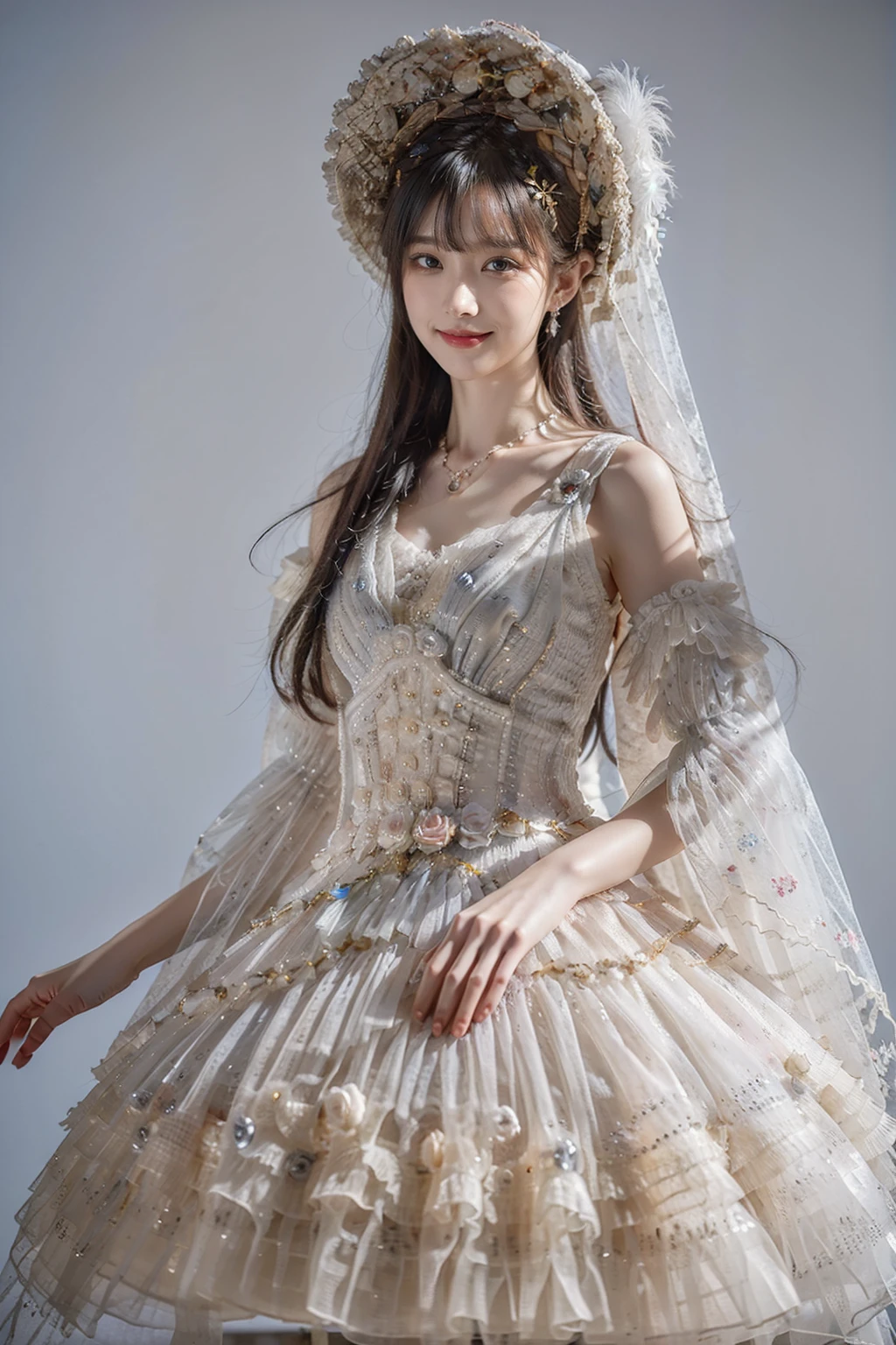 [SD 1.5] Modern Victorian fashion dress | 洛丽塔裙子 | ロリータ ドレス Vol.1 preview 3