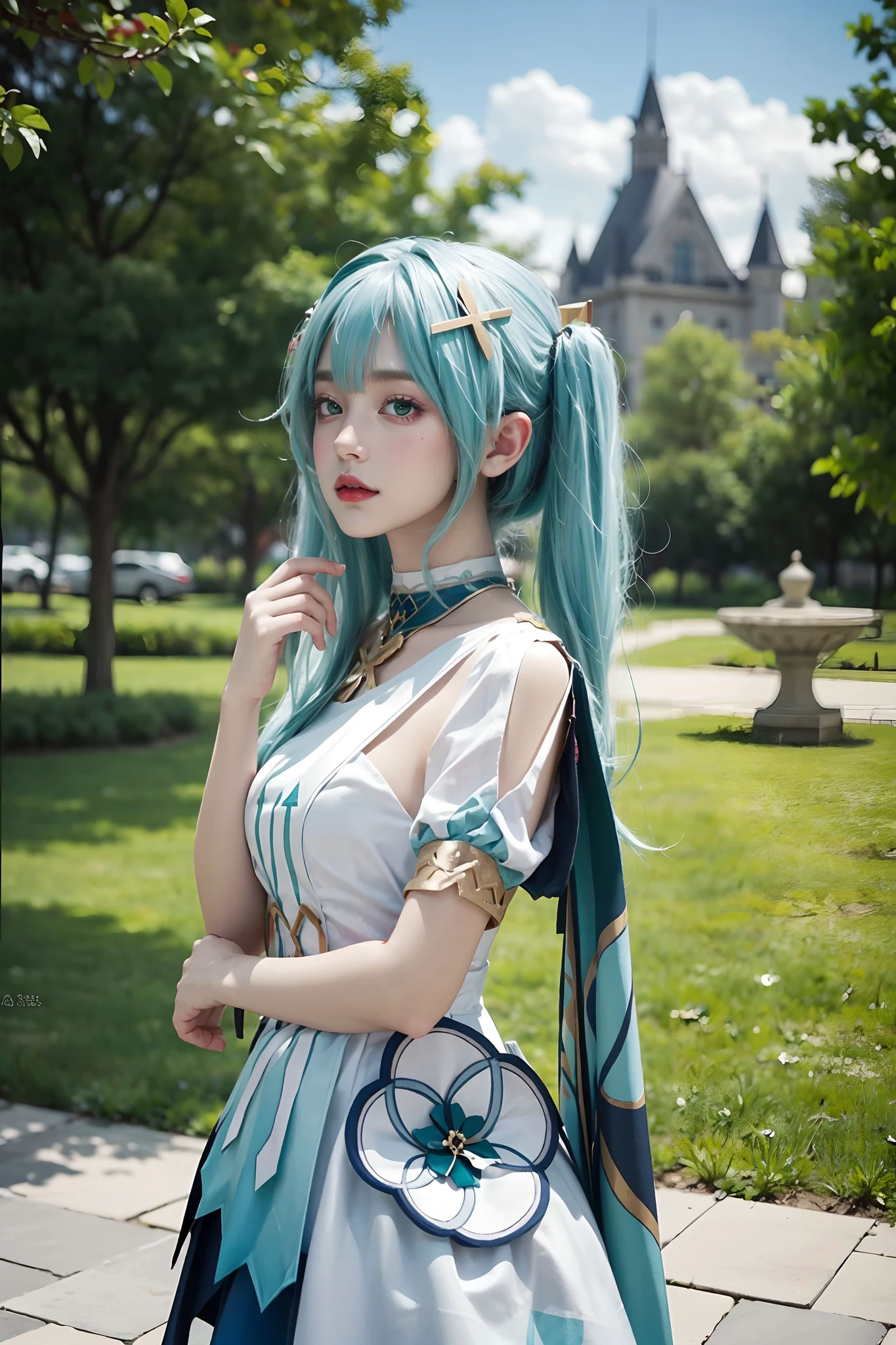 【Realistic & Anime】Genshin Impact AI Cosplayers Collection 原神 AI Coser合集 preview 1