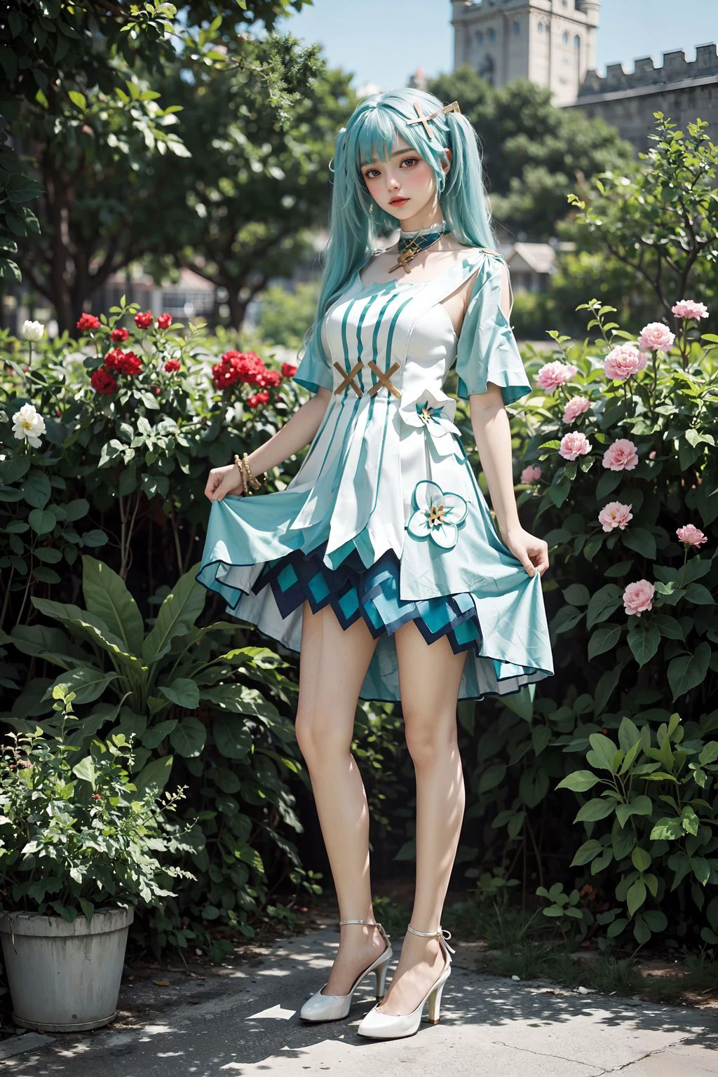 【Realistic & Anime】Genshin Impact AI Cosplayers Collection 原神 AI Coser合集 preview 4