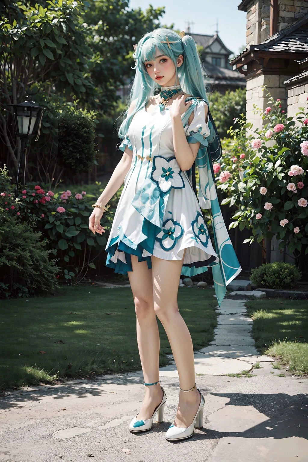 【Realistic & Anime】Genshin Impact AI Cosplayers Collection 原神 AI Coser合集 preview 5