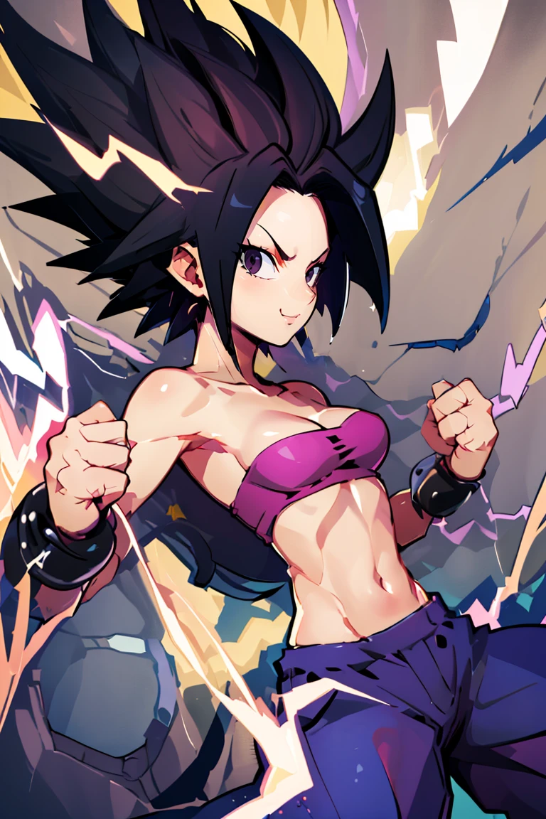 Caulifla + Super Saiyan 4 Form (Dragon Ball) [SDXL & SD1.5] preview 2