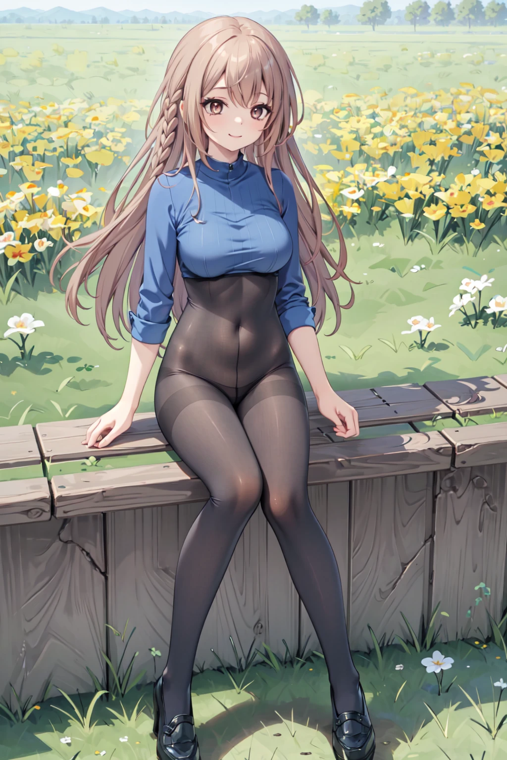 [costume]color changable Bodystocking/可换色连身丝袜 For SD1.5 pony & Illustrious preview 2