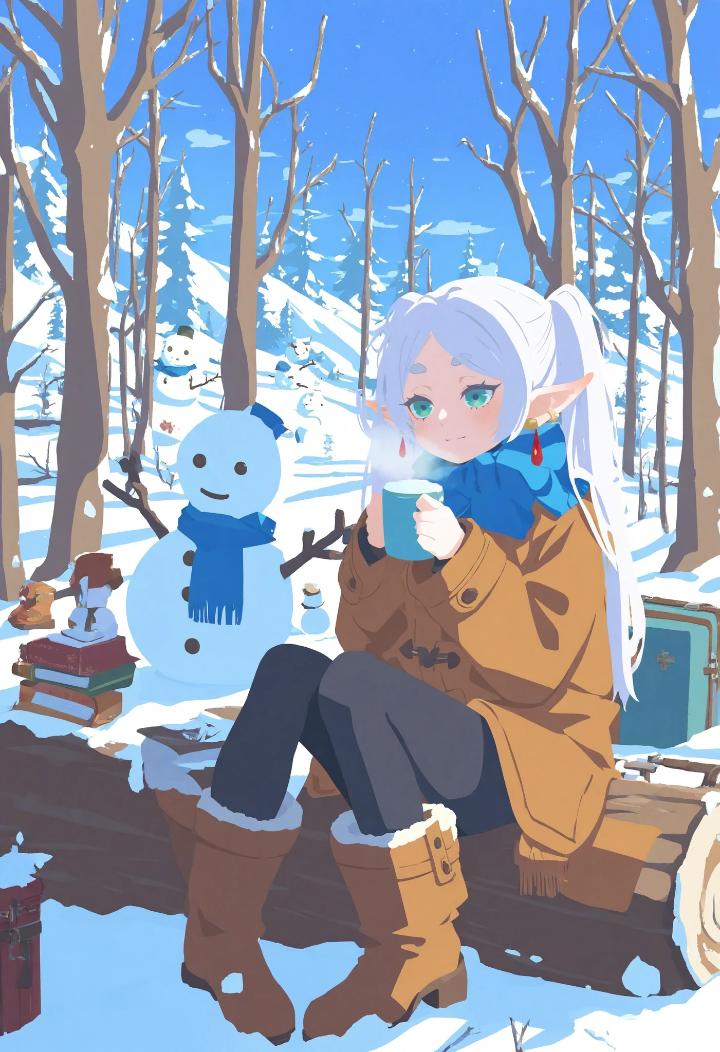 Flat Color - Style preview 1