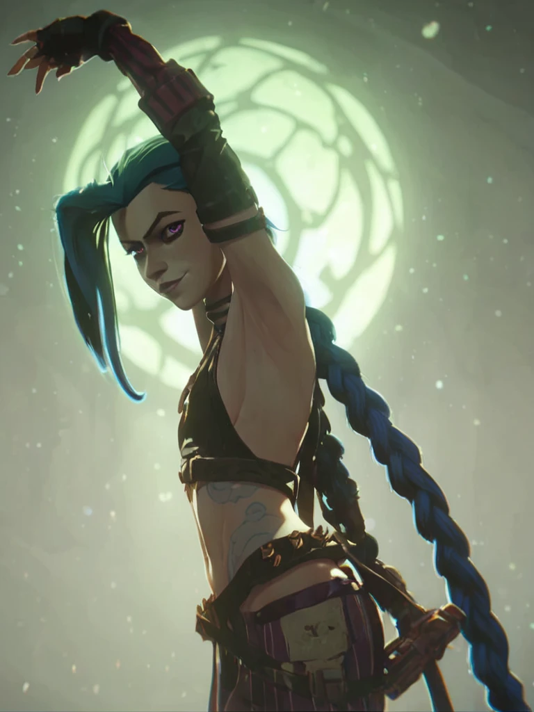 Arcane Style and Characters | All-in-One LoRA | Jinx Vi Mel Caitlyn preview 3