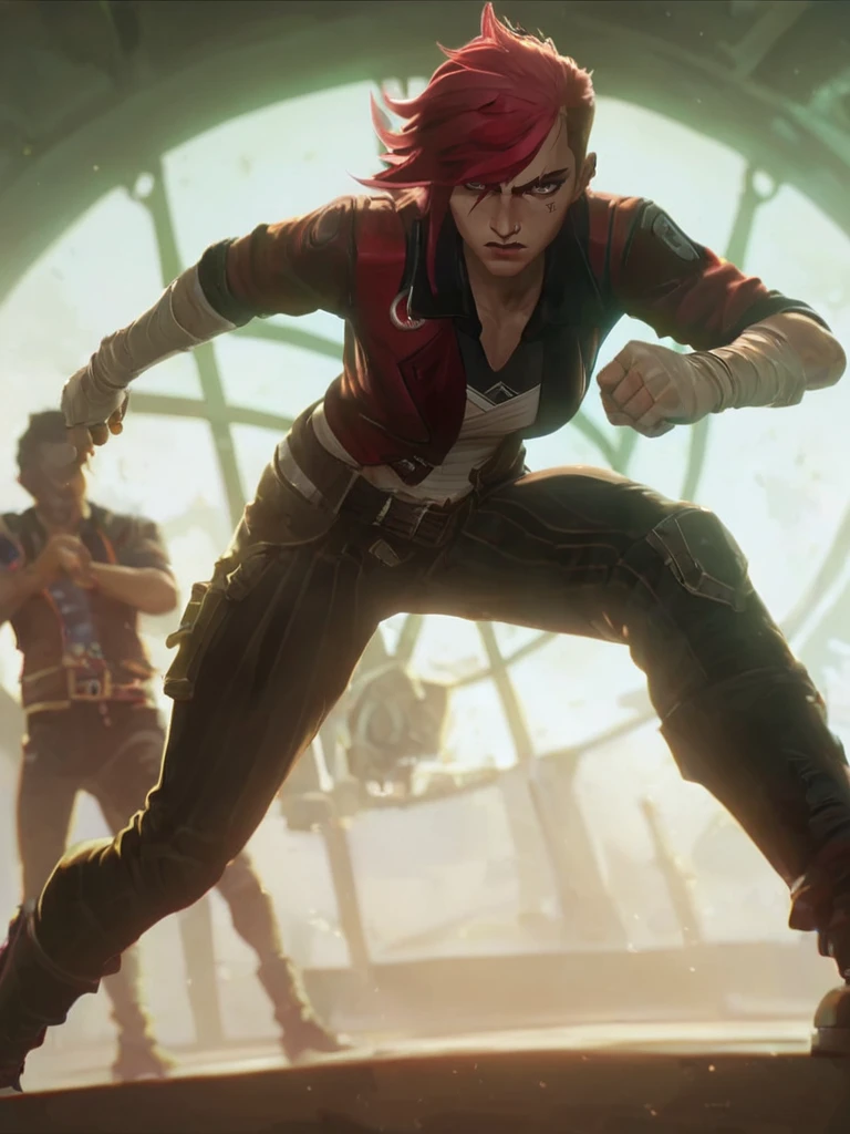 Arcane Style and Characters | All-in-One LoRA | Jinx Vi Mel Caitlyn preview 5