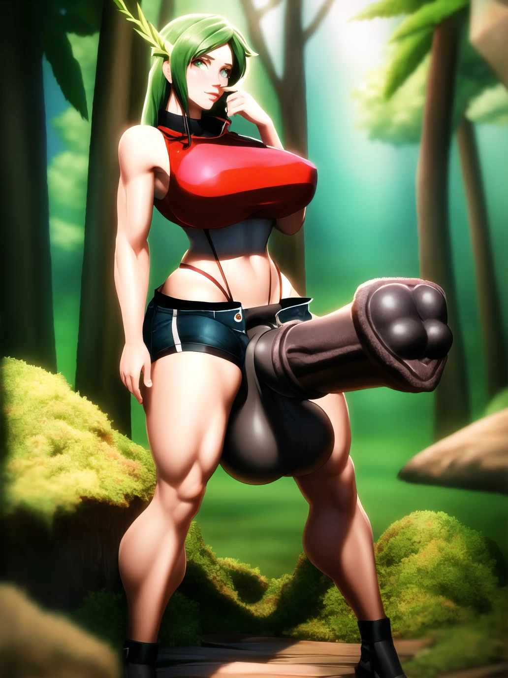 Futanari Horse Penis preview 3