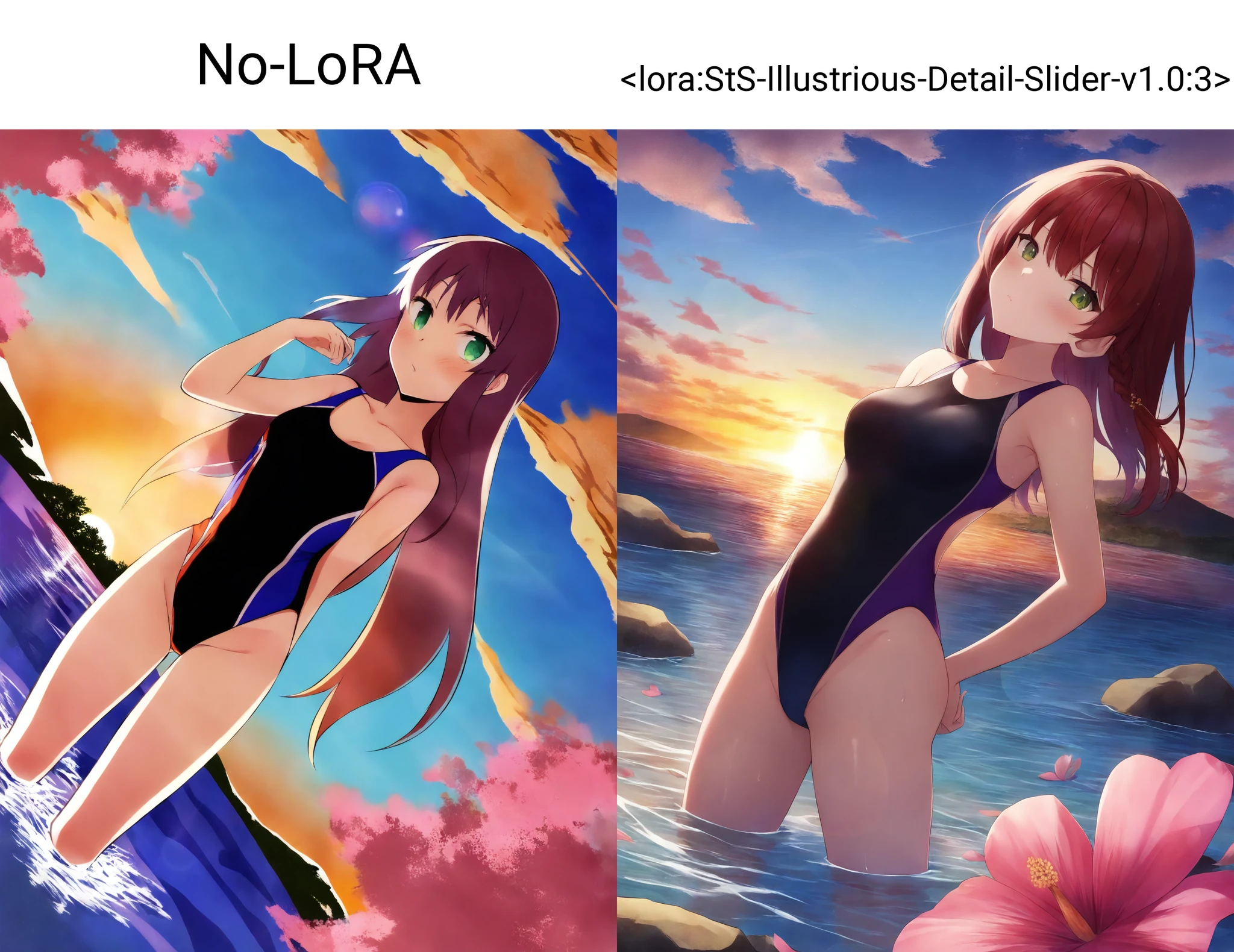 Detail Slider LoRA | Illustrious-XL preview 2