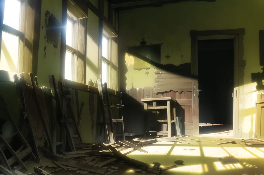 Howls Moving Castle , Interior / Scenery LoRA ( Ghibli Style ) v3 preview 3