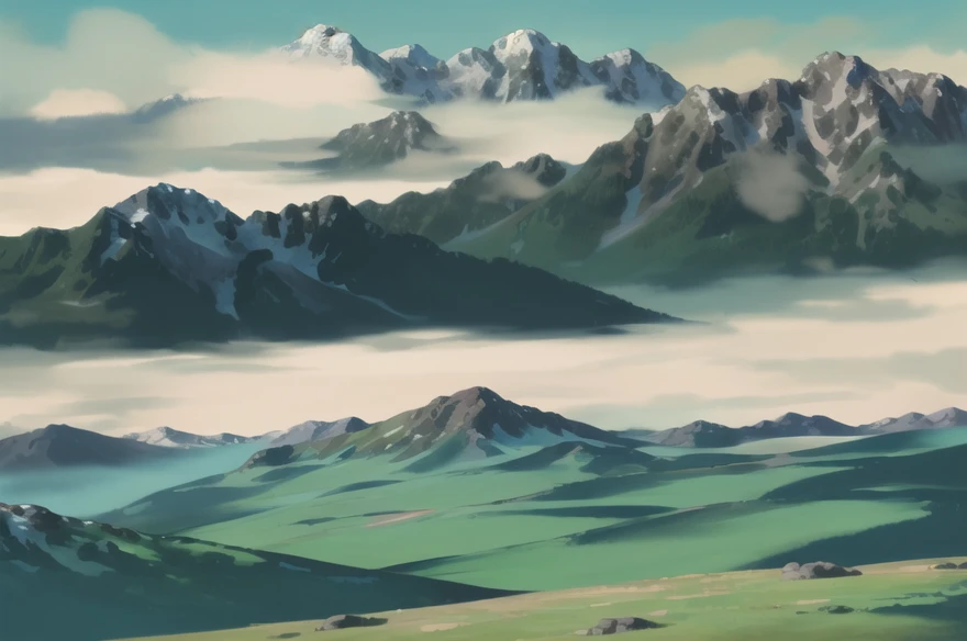 Howls Moving Castle , Interior / Scenery LoRA ( Ghibli Style ) v3 preview 5