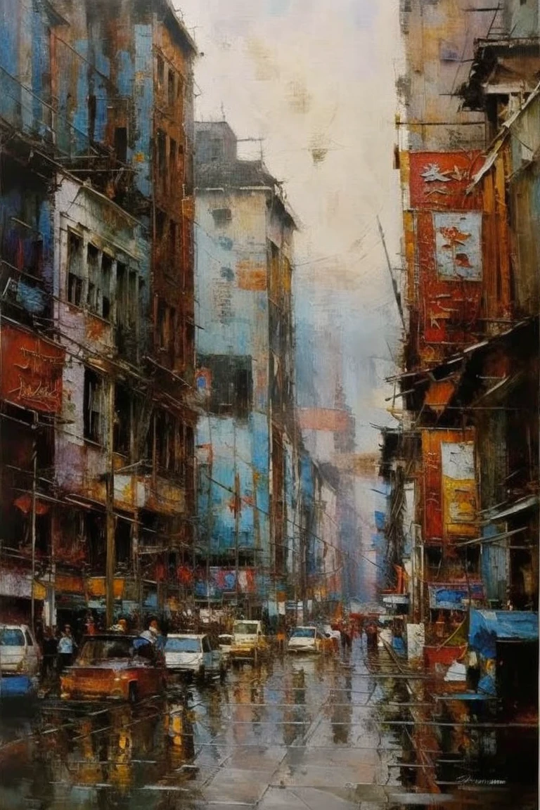 Oil painting(oil brush stroke) - 油画笔触 preview 1