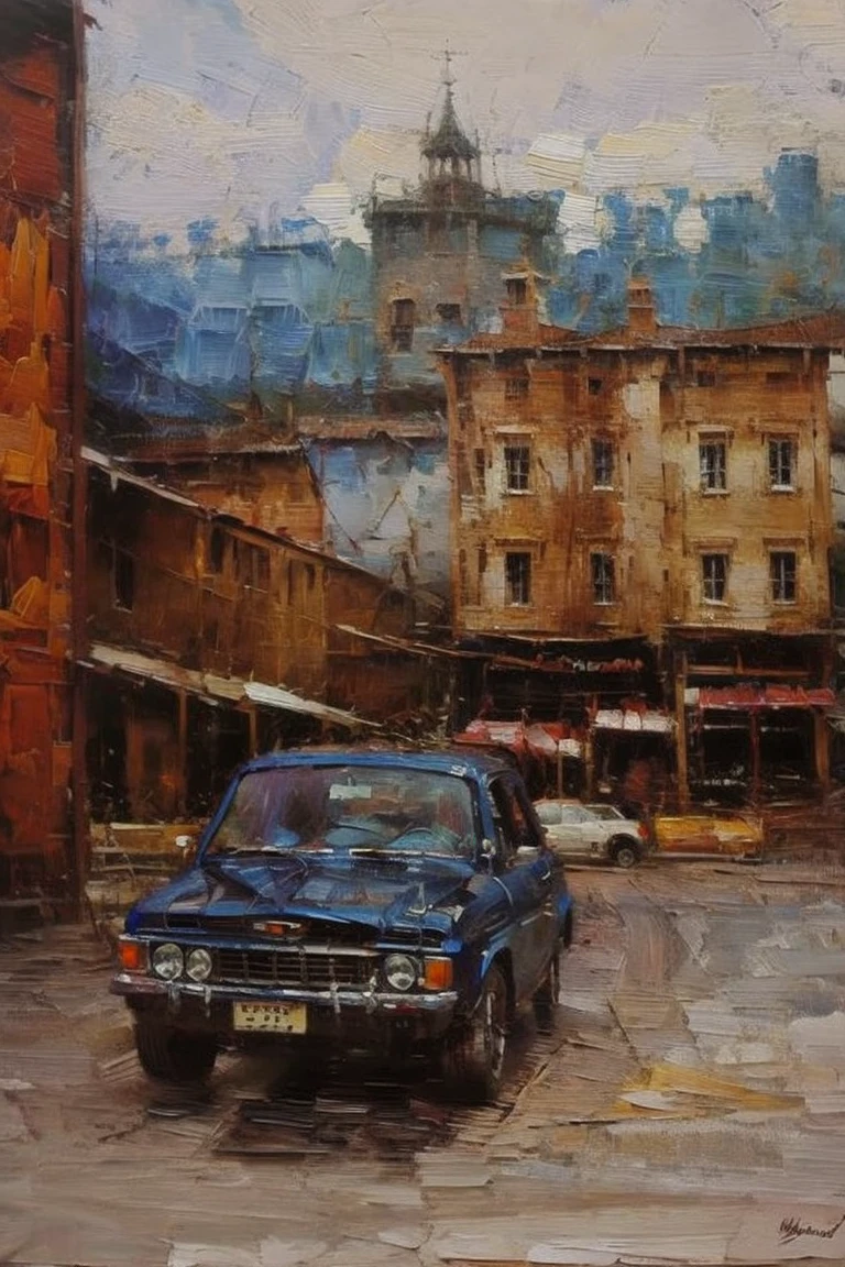 Oil painting(oil brush stroke) - 油画笔触 preview 2