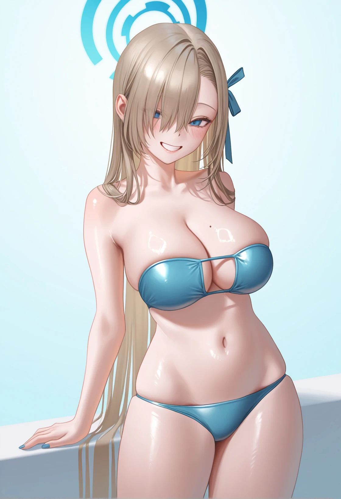 [Illustrious/PonyXL] - Breasts rest on clothes preview 3