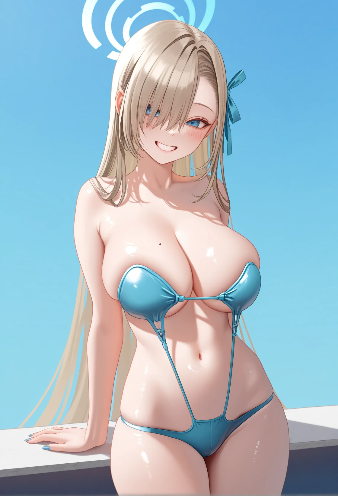 [Illustrious/PonyXL] - Breasts rest on clothes preview 5