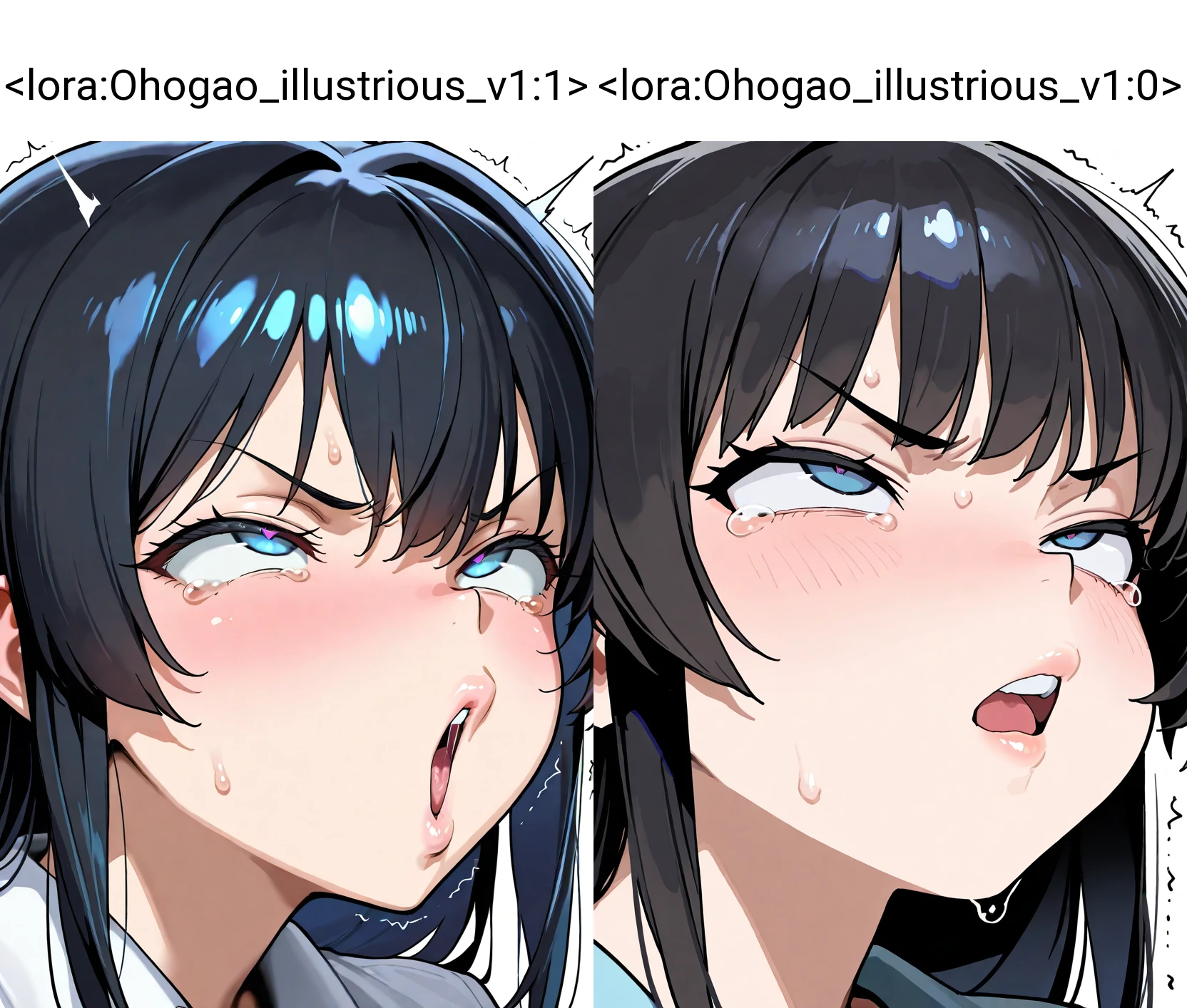 Ohogao SDXL LoRA [illustrious, Pony] preview 3