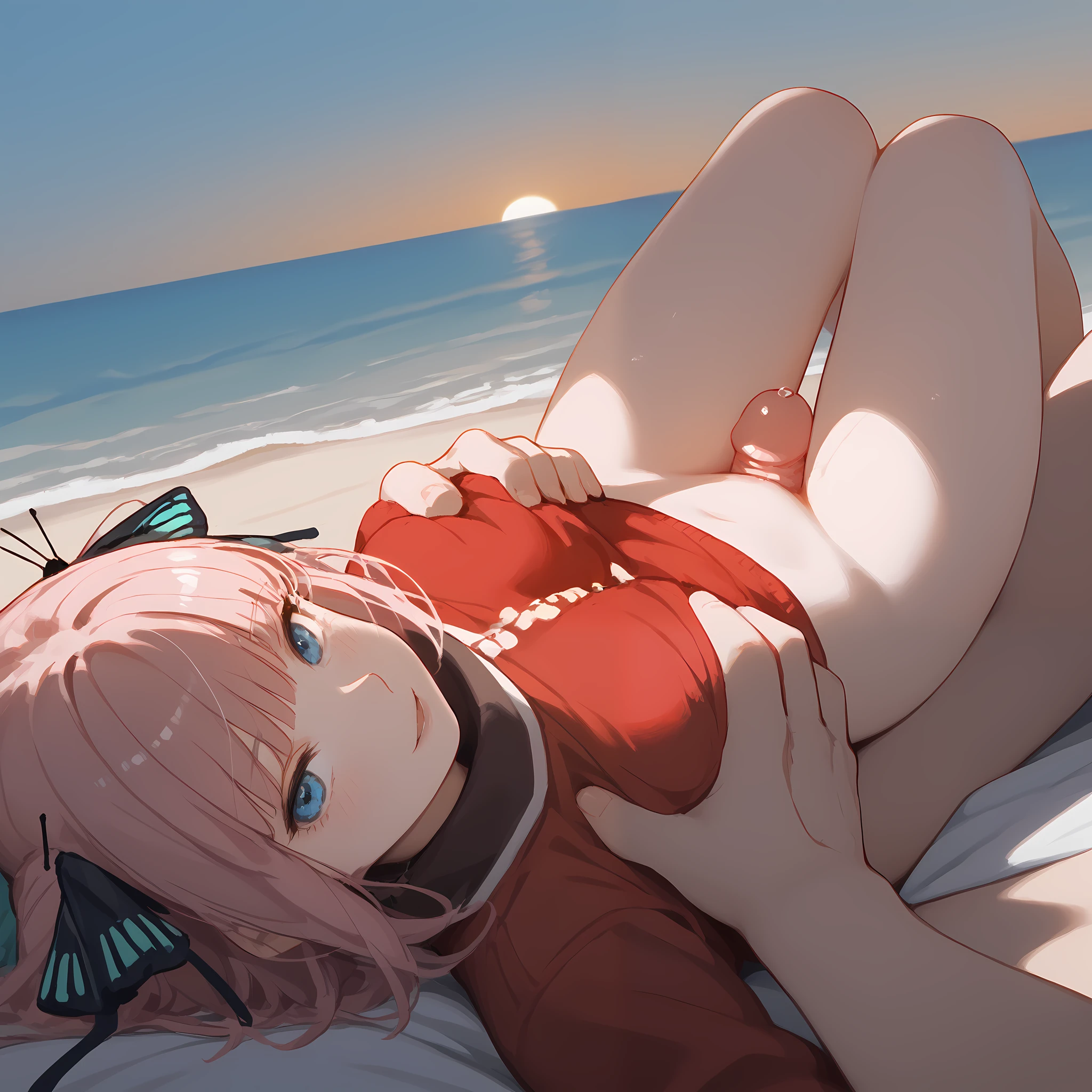 POV Thighjob on Top / Lying on Top Thighjob - PONY/ILLUSTRIOUS preview 2