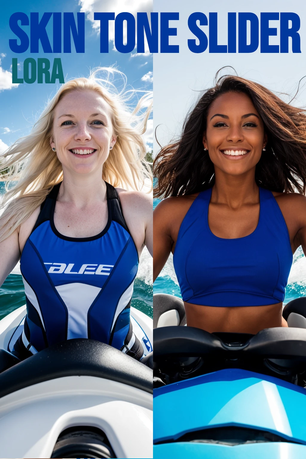 Skin Tone Slider - LoRA preview 1