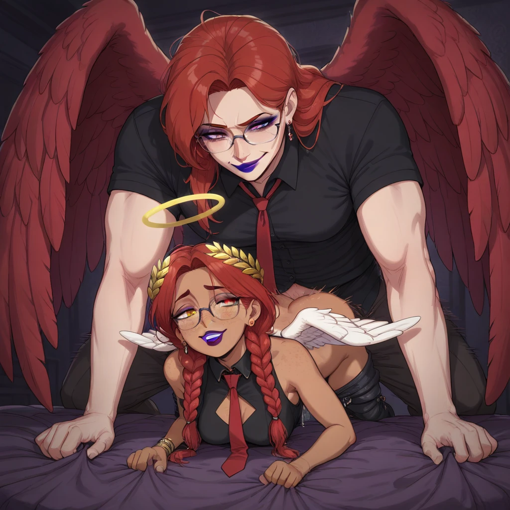 Size difference Poses Pack (Bigger Dom) IL&NoobAi&Pony | Shrekman Hentai Loras preview 4