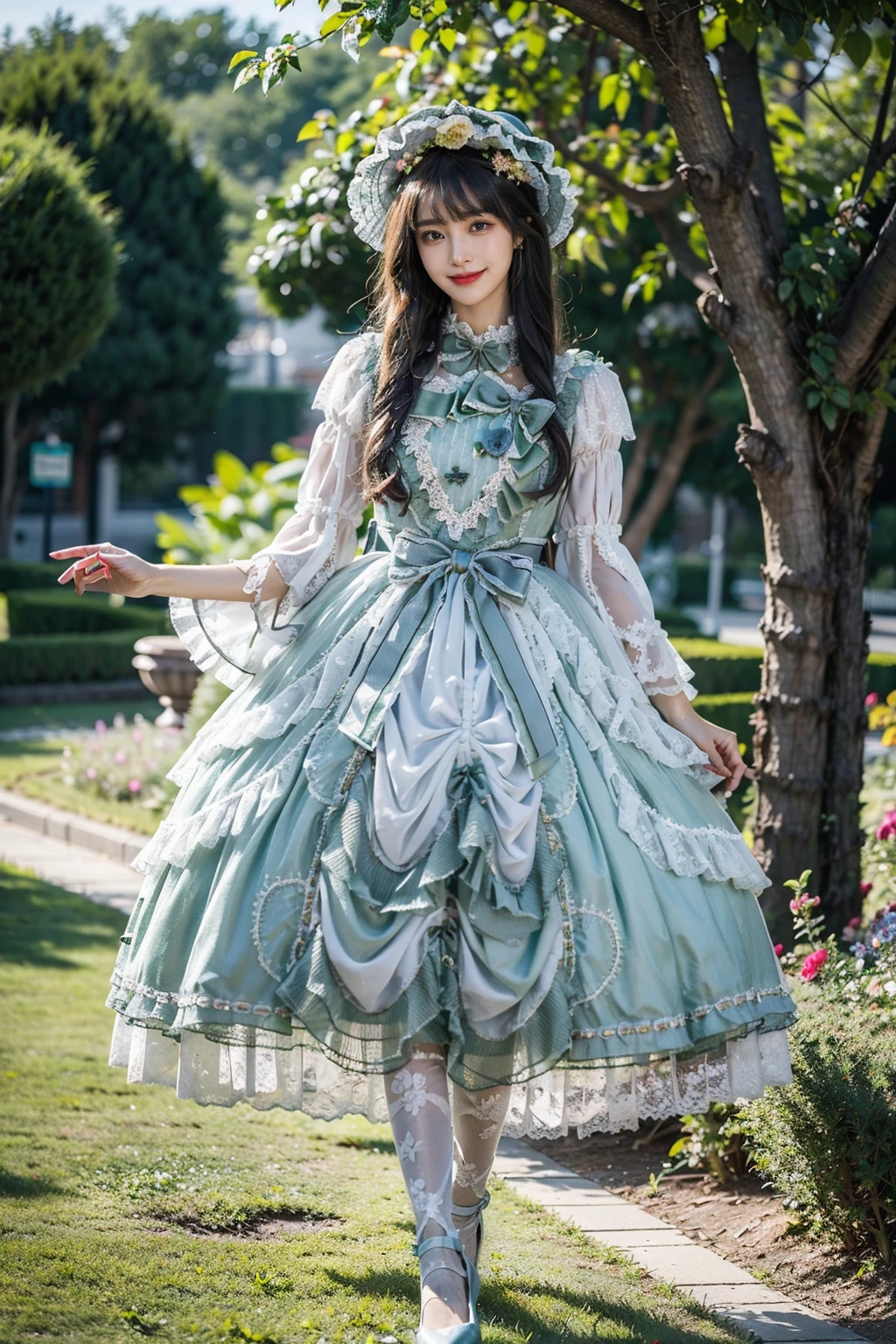 [SD 1.5] Modern Victorian fashion dress | 洛丽塔裙子 | ロリータ ドレス Vol.1 preview 5