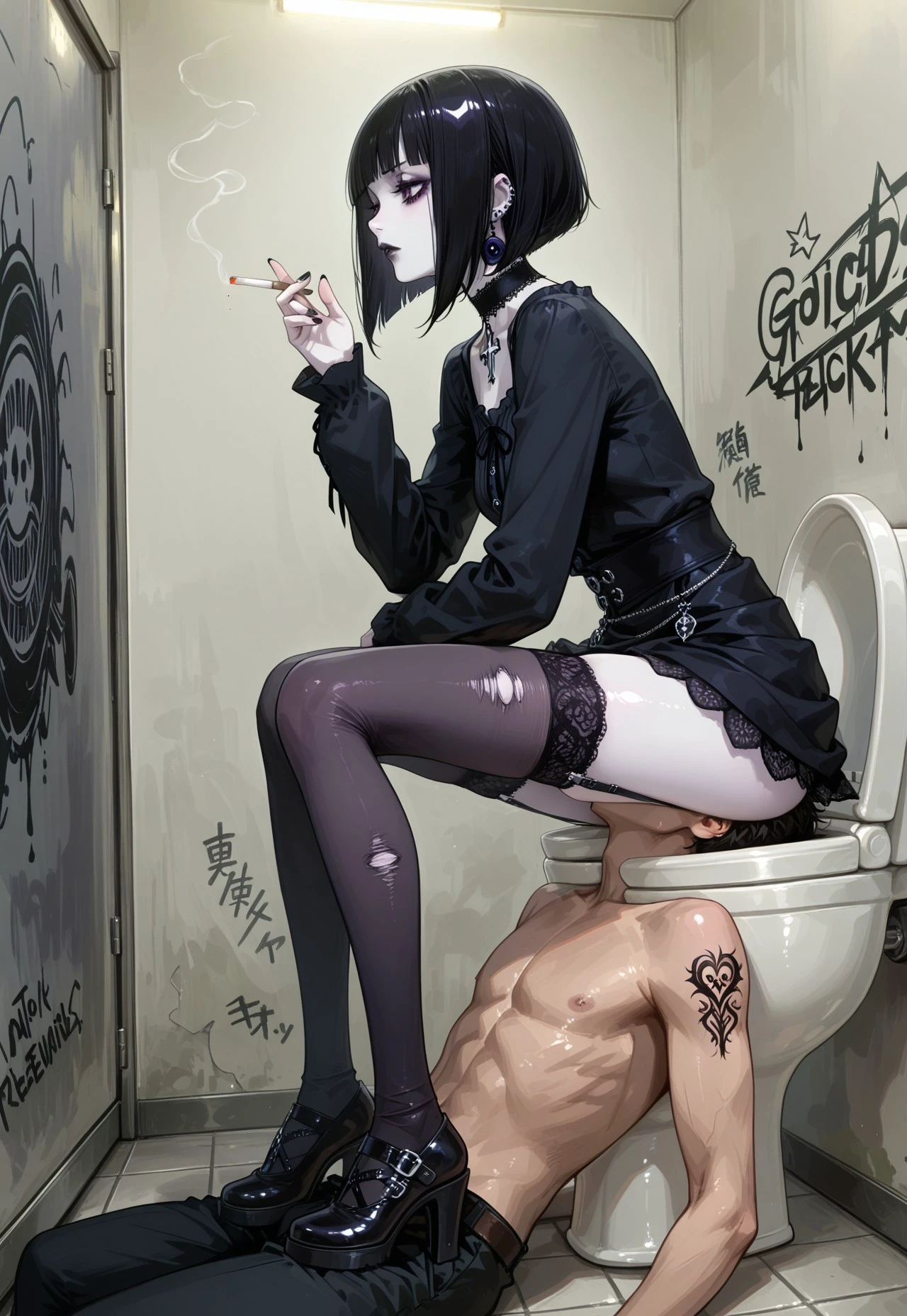 Ignore Facesitting (Human Chair \ Human Furniture) Femdom preview 2