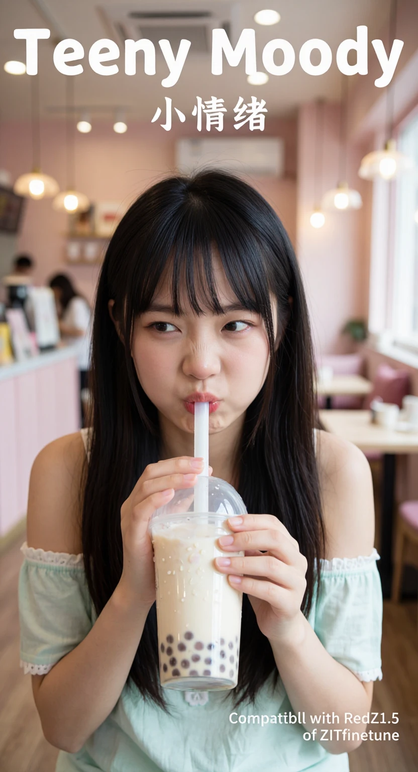 Teeny Moody 小情绪 LoRA For ZImageTurbo & RedZ1.5 preview 1