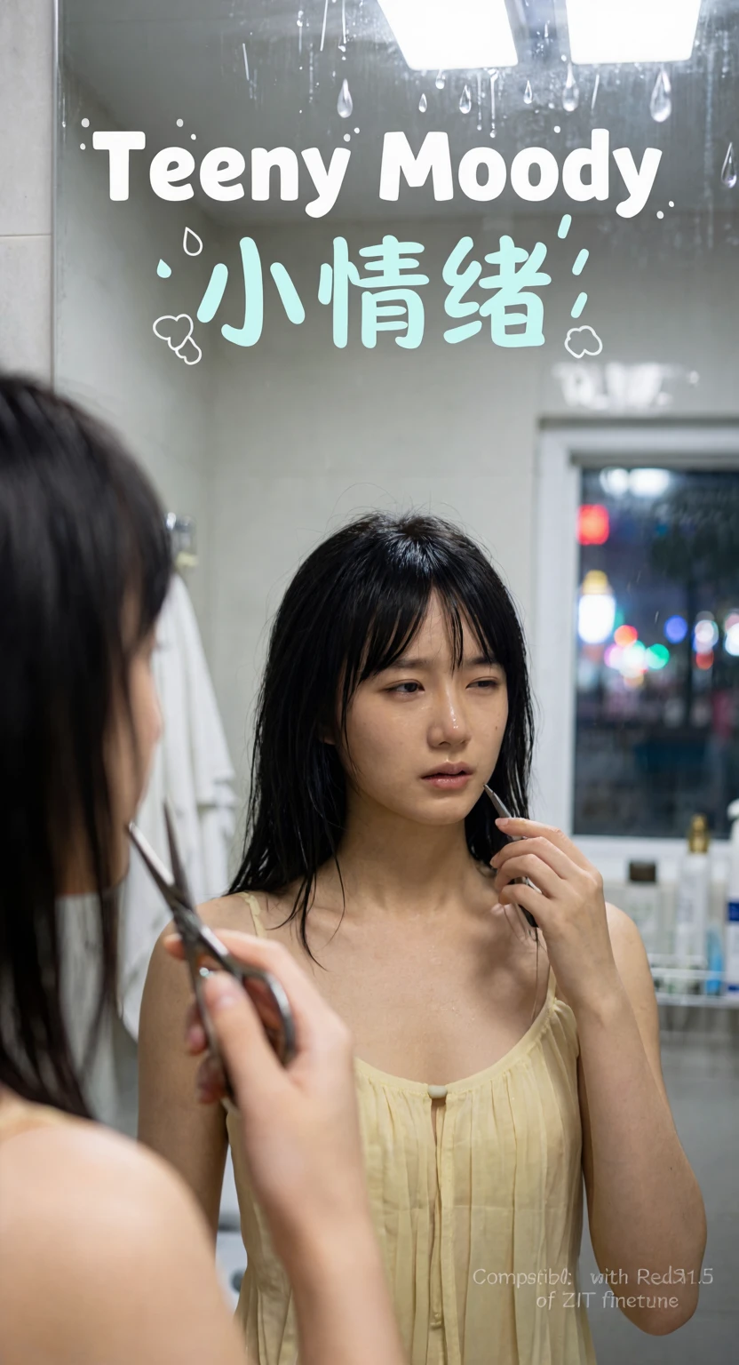 Teeny Moody 小情绪 LoRA For ZImageTurbo & RedZ1.5 preview 3