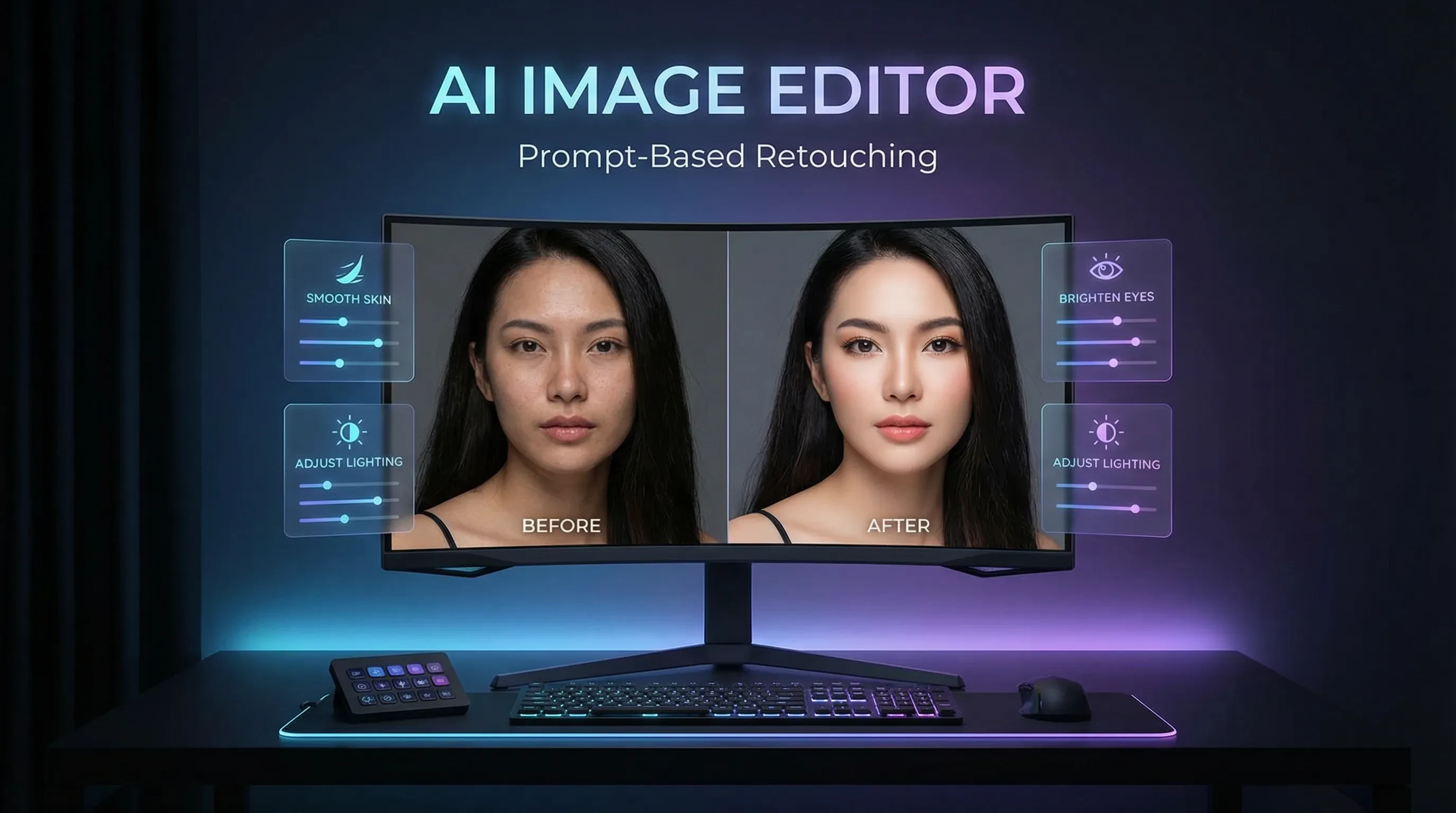 Prompt-Based Precision Editing